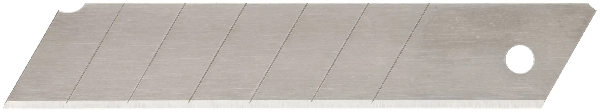 Лезвия для ножа технического 25 мм, 8 сегментов, сталь SK5 (10 шт) fit 10424