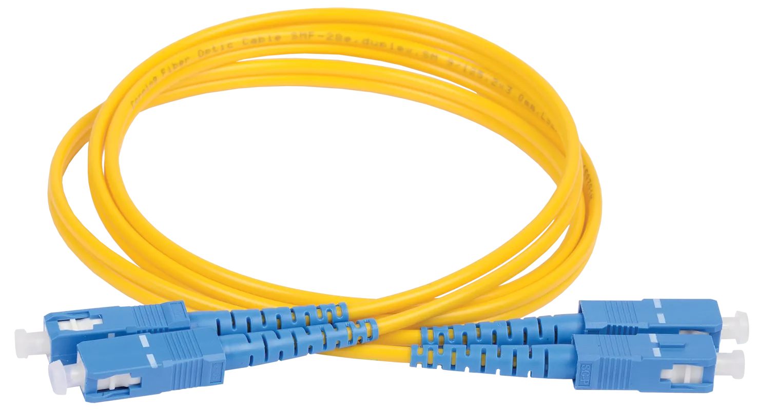 Патч-корд оптический 9/125 (OS2) SC/UPC-SC/UPC (Duplex) 15м
