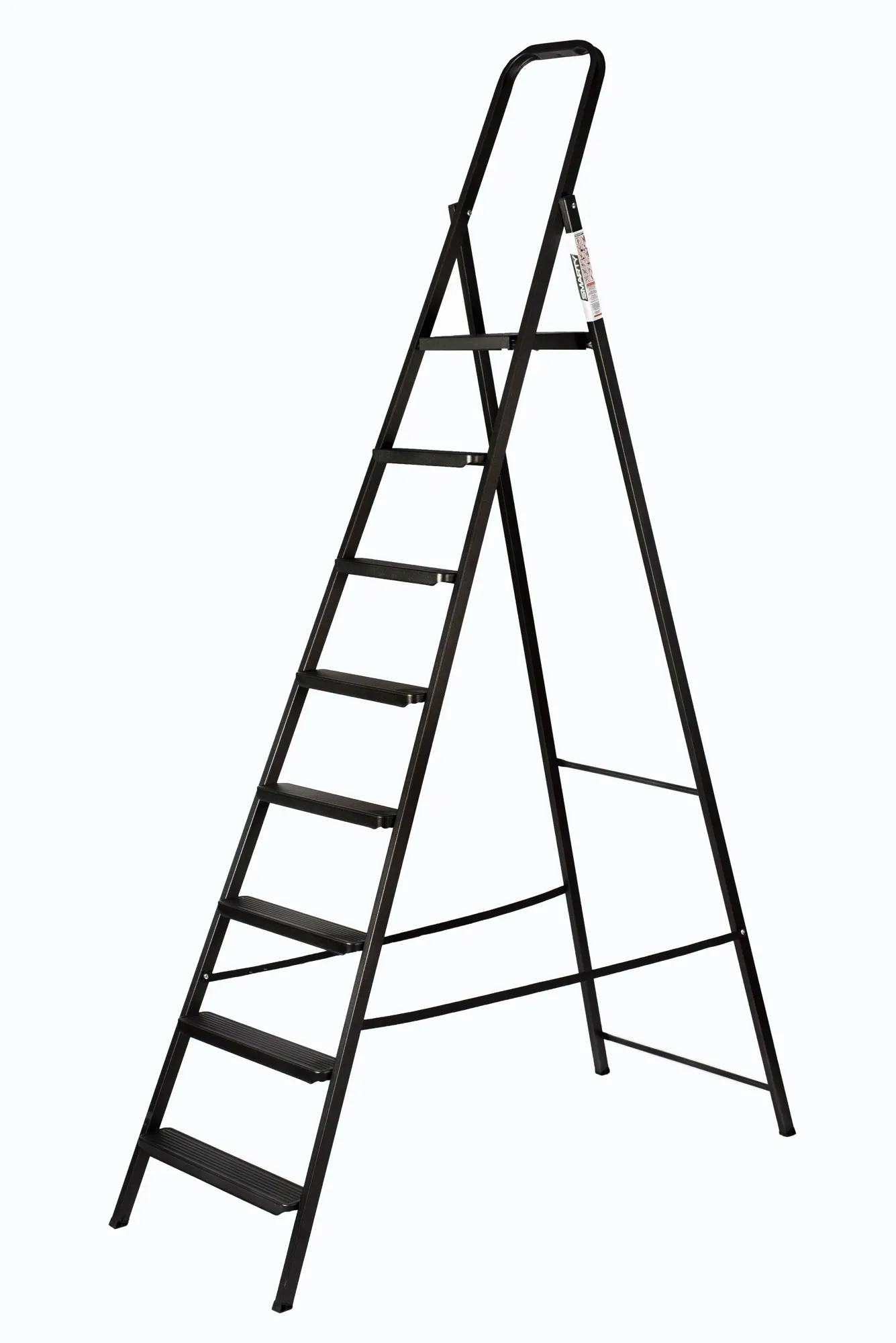 Лестница-стремянка алюминиевая, 8 ступеней, вес 9,5 кг fit 65376