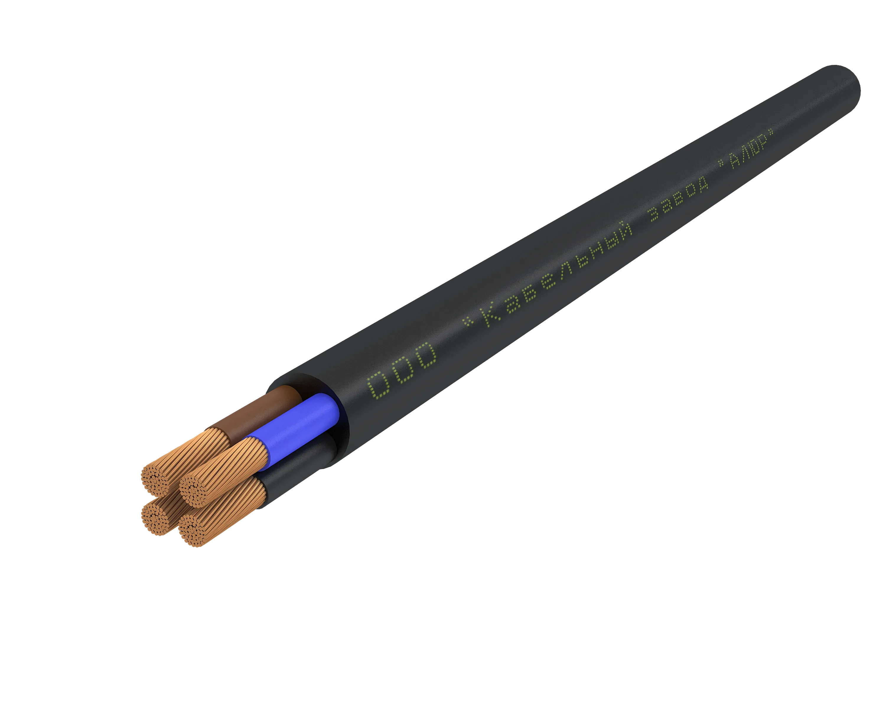 Кабель силовой КГТП-ХЛ 4х0.75(N)-380/660-3бух