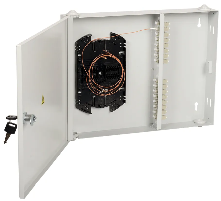 Кросс настенный укомплектованный SC (Simplex) 12шт (OM4)