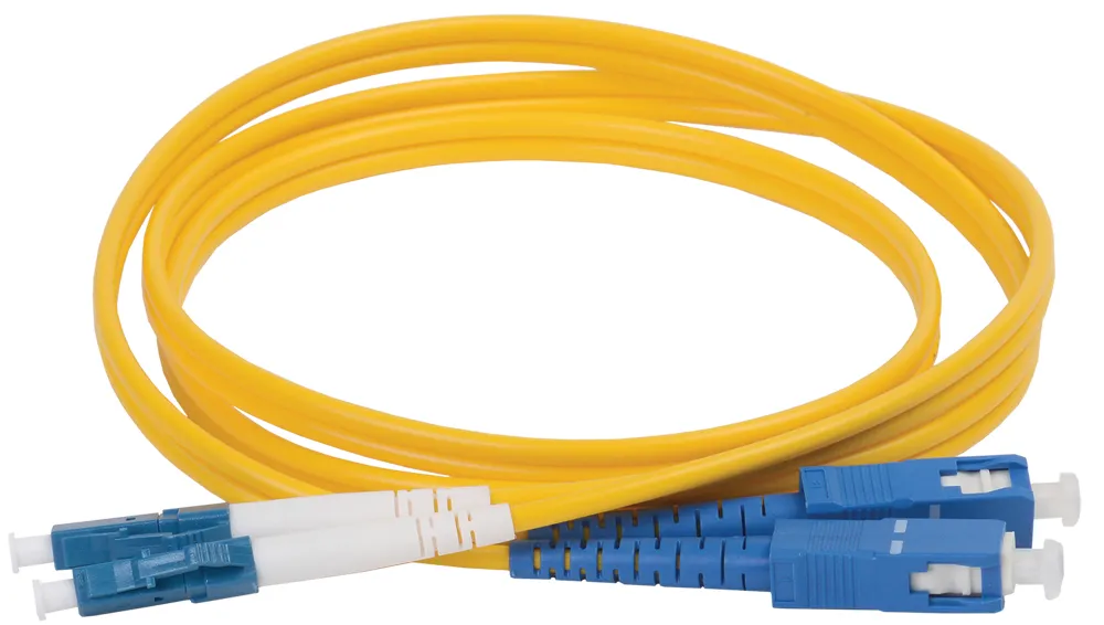 Патч-корд оптический 9/125 (OS2) LC/UPC-SC/UPC (Duplex) 30м