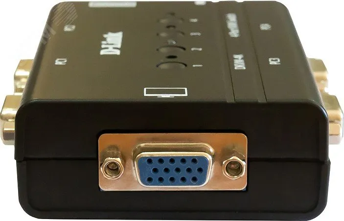 Переключатель 4-портовый KVM с портами VGA и PS/2 d-link dkvm-4k/b3a