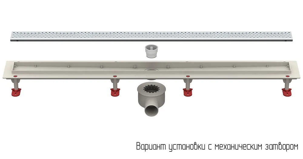 Трап линейный ТП-55A-1000