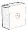 Коробка распределительная<br />DKC / ДКС 00677 SDMN W0 (RAL 9010)