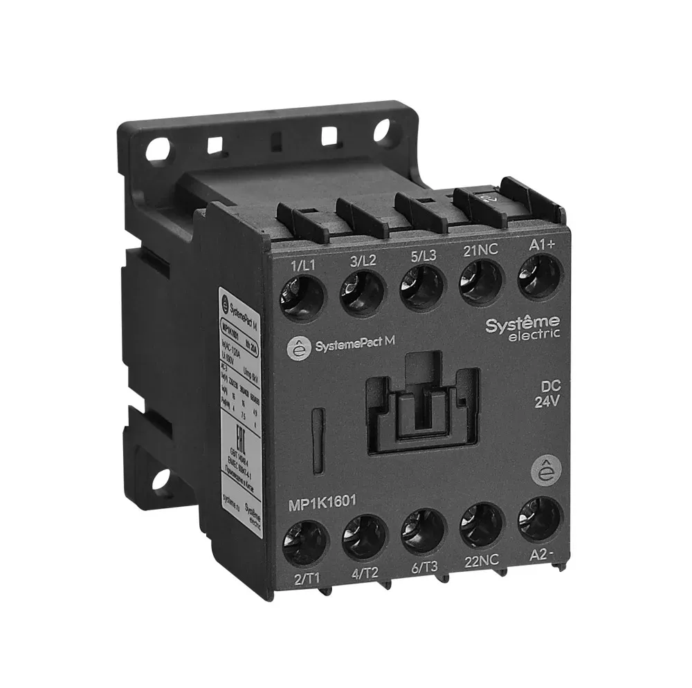 Контактор MP1K 4P(4НО) 9A DC36V SE (Systeme) MP1K09004CD