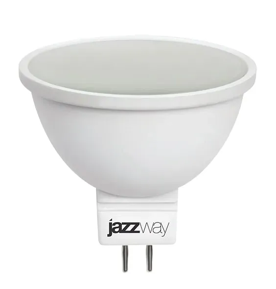 Лампа светодиодная LED 9Вт MR16 GU5.3 холодный JazzWay 2859785A