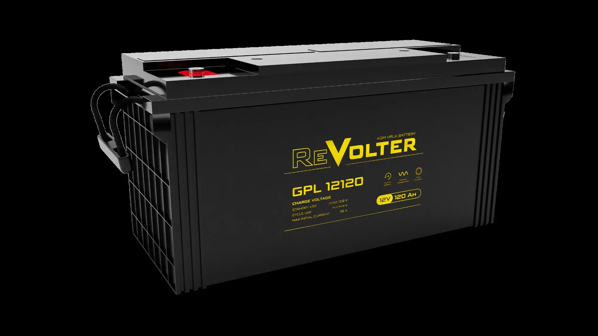 Аккумуляторная батарея Revolter GPL 12В 120Ач Revolter GPL 12120