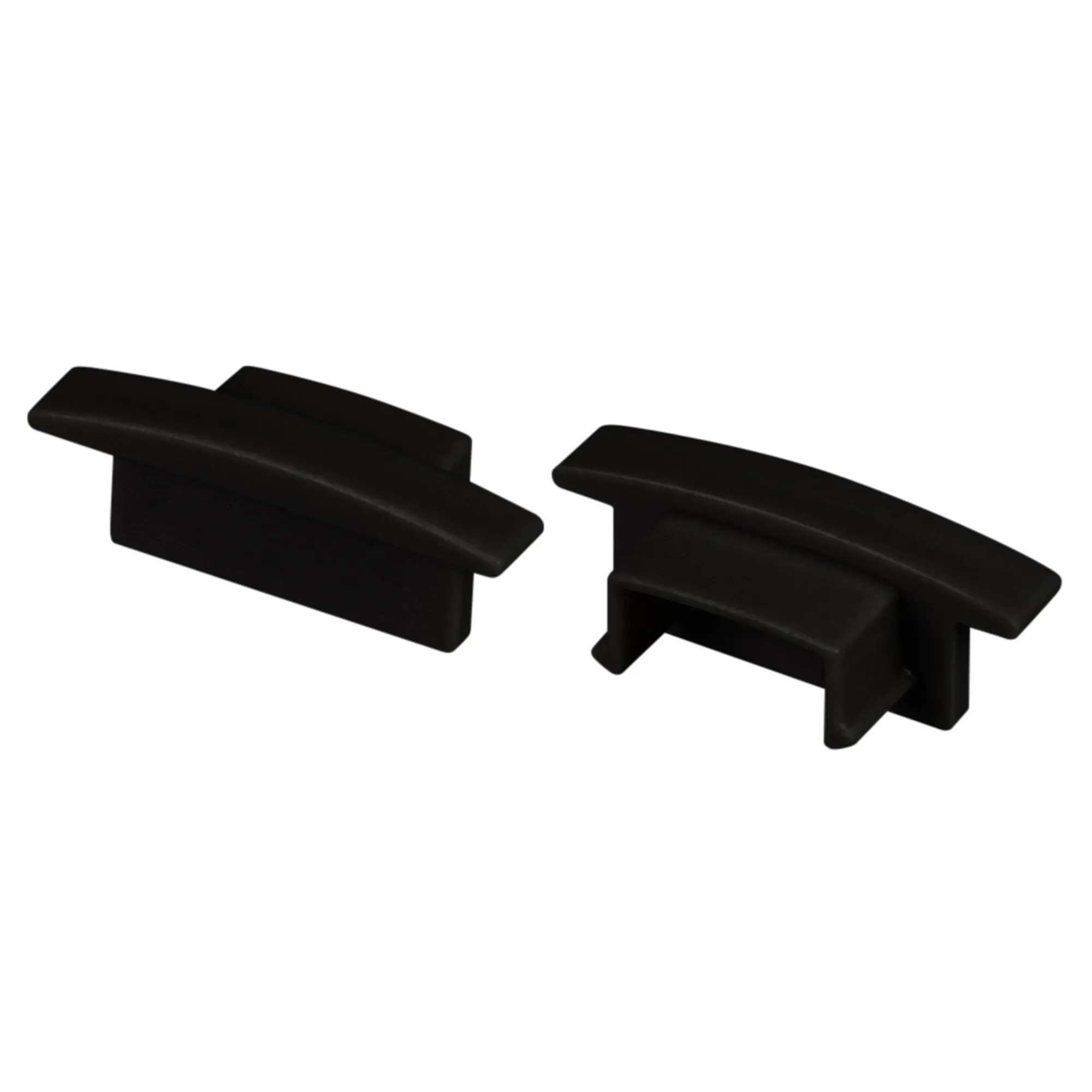 Заглушка LINE-2308-F BLACK глухая (пластик) Arlight 040322