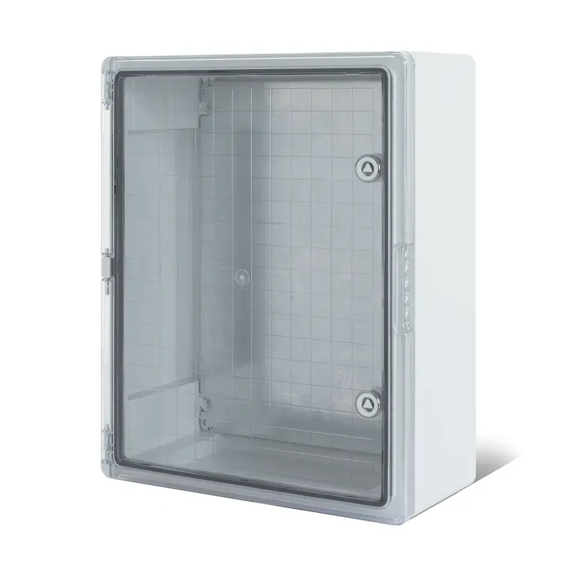 Корпус пластиковый щмпп с прозрачной дверцей и монтажной панелью 400х300х220 мм, abs, ухл1, ip65 REXANT 11-0413