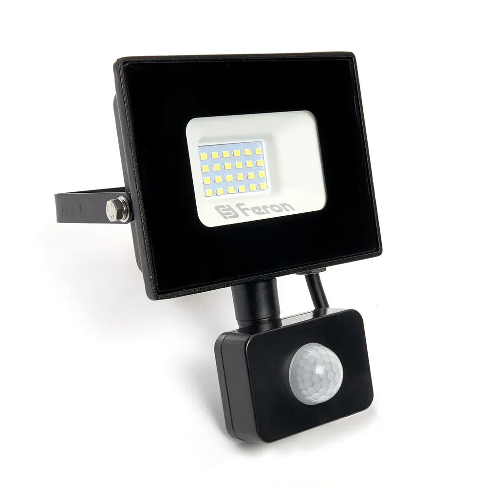 Прожектор светодиодный до-30w с ик датчиком 6400k 2850лм ip44 STEKKER 29557