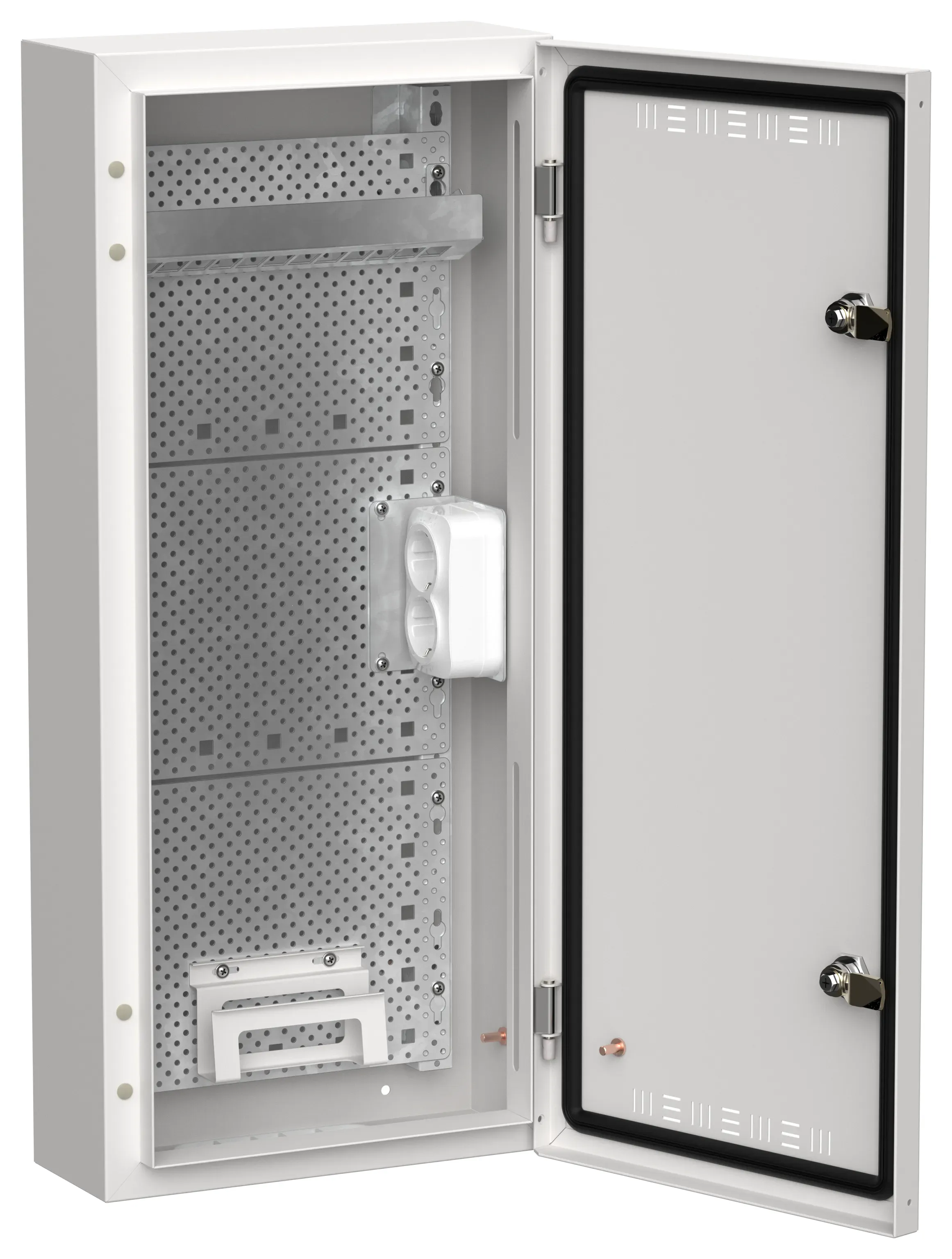 Titan 5 корпус мультимедиа щрн-48 (1х48) 710х310х140мм ip30 белый iek IEK TI5-51-N-048-30