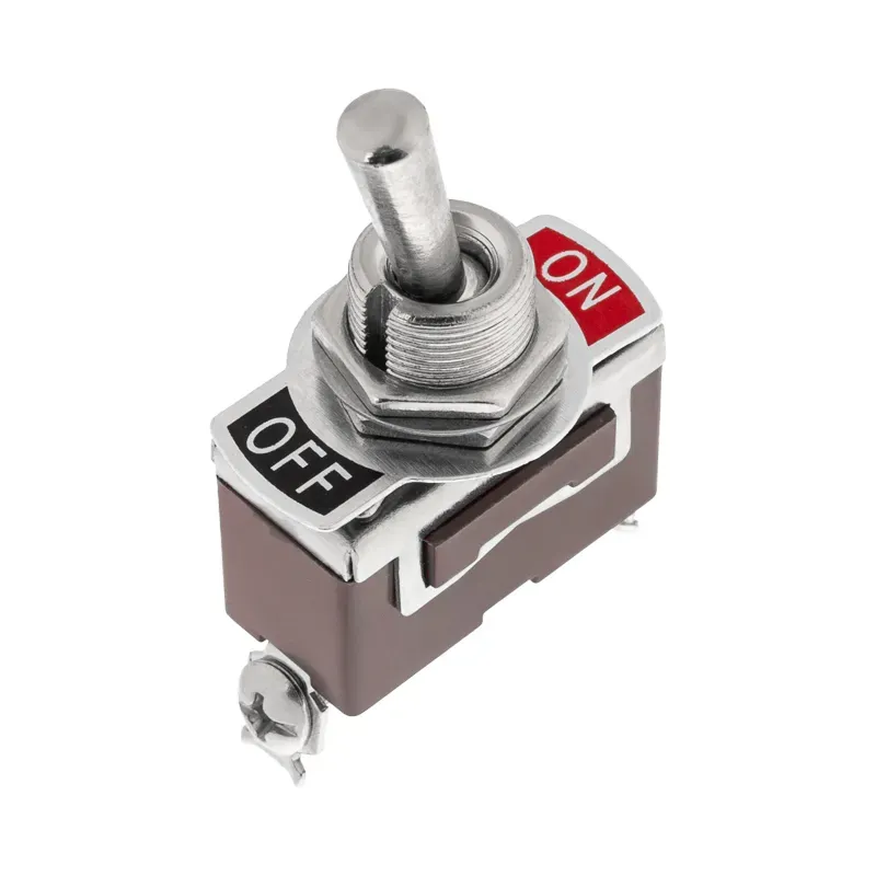 Тумблер 250V 15А (2c) ON-OFF однополюсный (KN-101) REXANT 06-0324-A