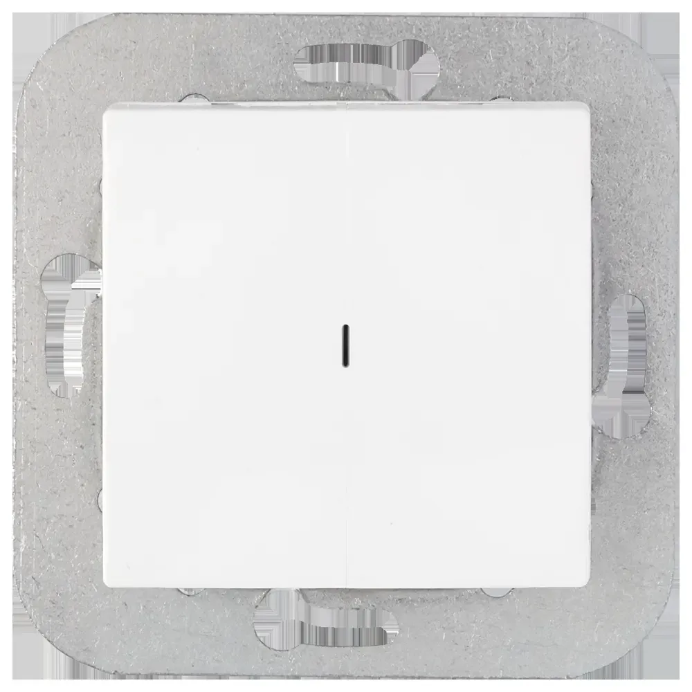 Беларусь Выкл узел скрыт 1-клВ рамку с индик БелТИЗ Выключатель C1 10-556