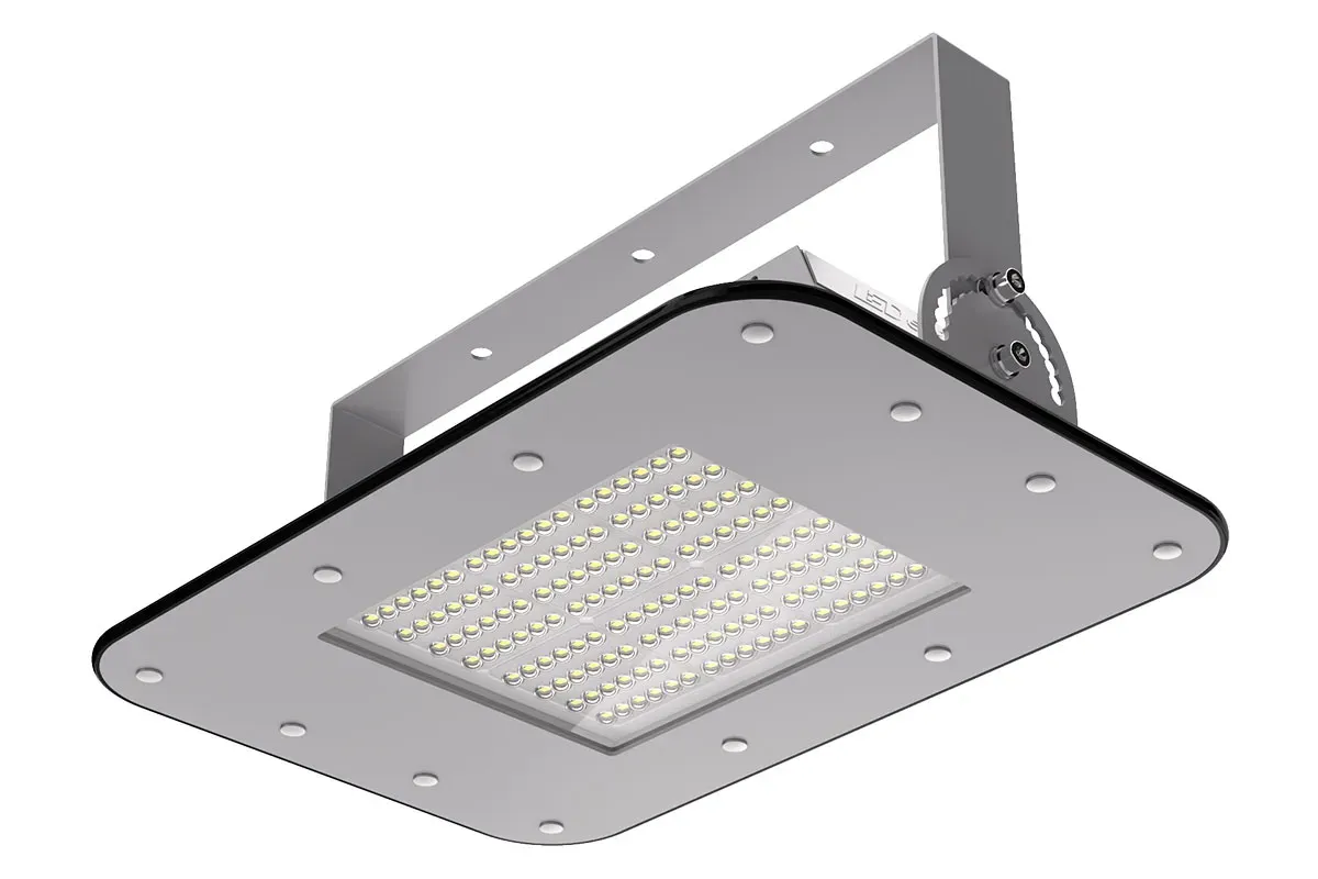 Светильник LED KEDR 2.0 TG (СБУ) 50Вт 7000Лм 5,0К КСС Д прозрачный рассеиватель стекло IP67 ЛЕД-Эффект LE-СБУ-32-050-2900-67Х