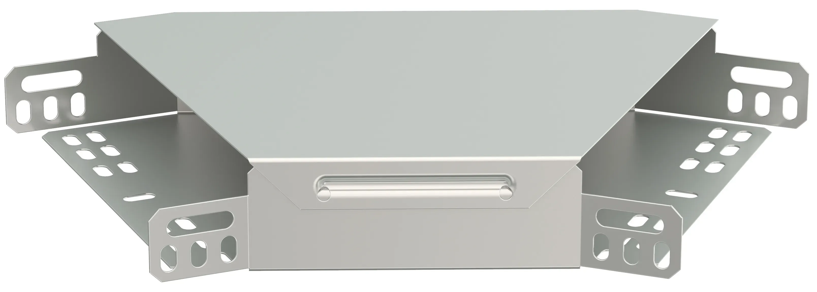 Поворот горизонтальный на 45 градусов IEK