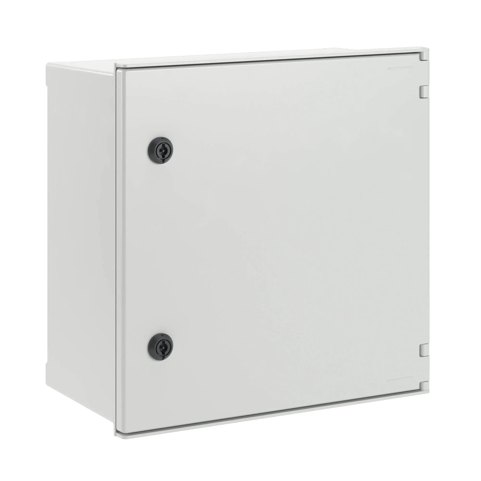 Цельный навесной шкаф из фибергласа без мп со сплошной дверью 400х400х200 (вхшхг) мм ДКС CN50442