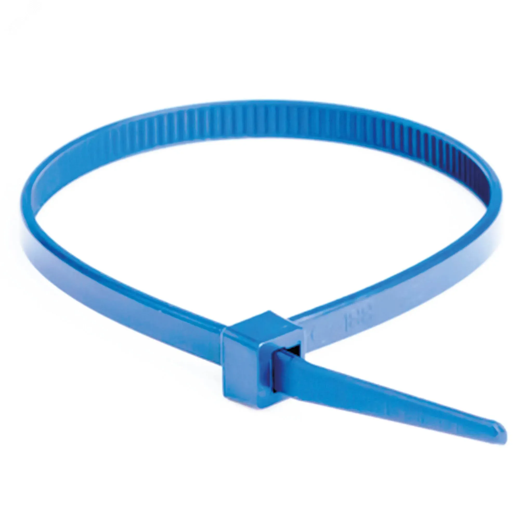Хомут etfe химически устойчивый из фторопласта, голубой, 4,8х370 ДКС CTETFE-4.8-370