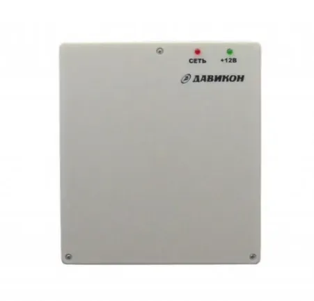 Источник вторичного электропитания резервированный 12В 4А Давикон ИВЭПР-1240ПБ