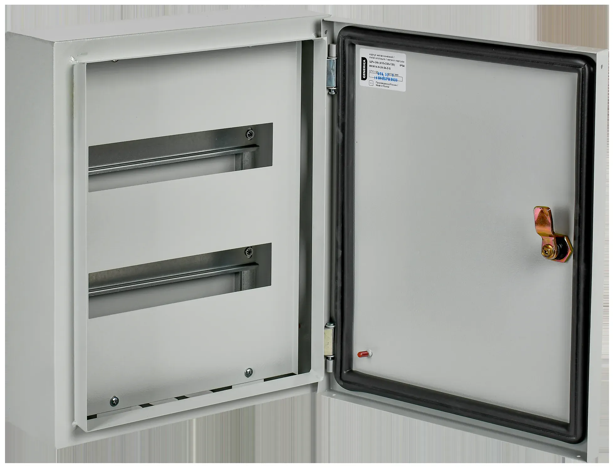 Корпус металлический щрн-24з (410х330х120) ip54 generica IEK MKM14-N-24-54-Z-G