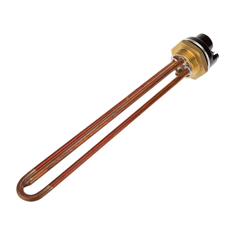 ТЭН элемент нагревательный для бойлера RDT 1.5 кВт резьбовой фланец 42 мм c термостатом 15 A и уплотнительным кольцом REXANT 70-0450