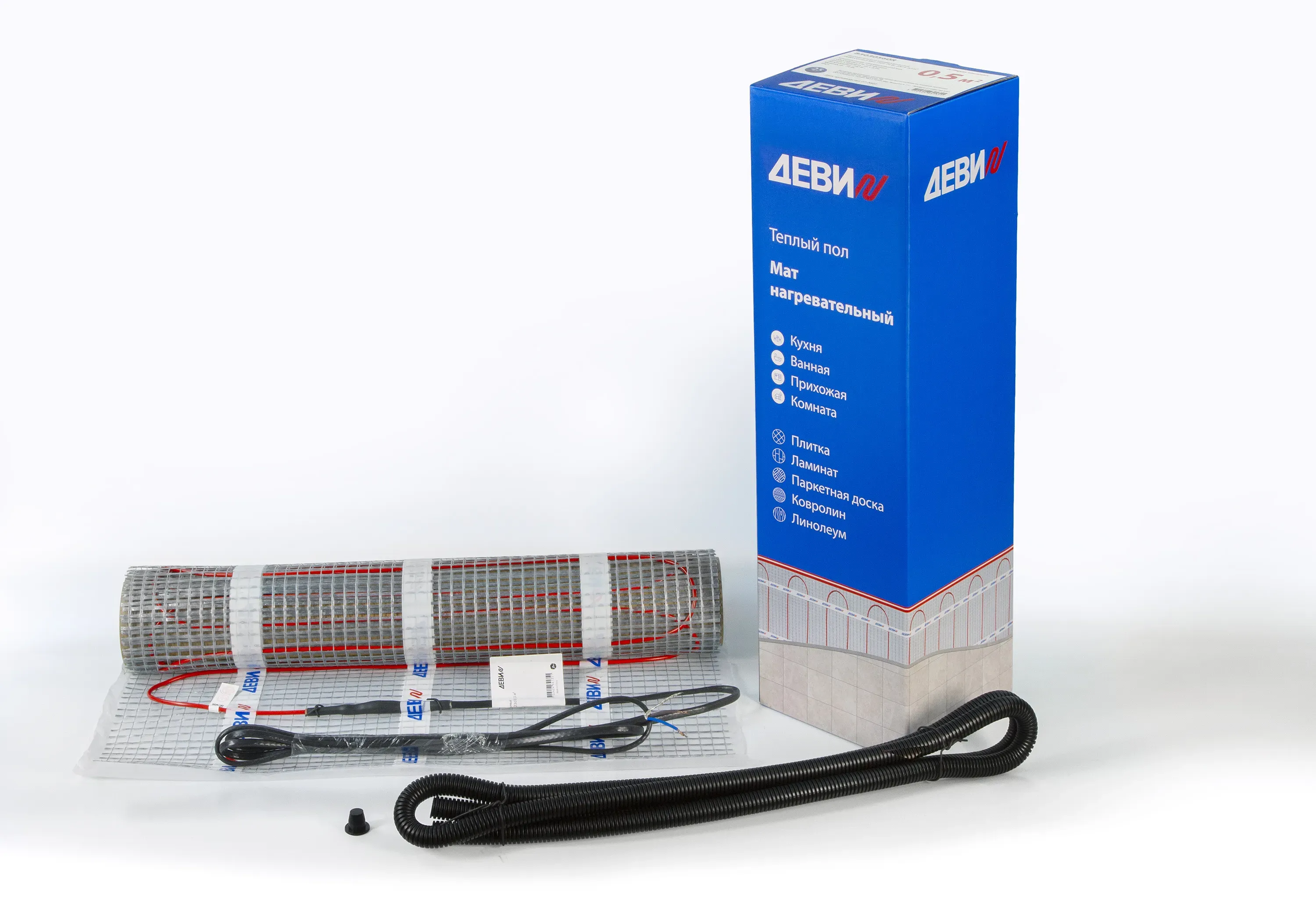 Мат нагревательный для теплого пола Comfort Mat-150T 525 Вт 3.5 м2 ДЕВИ 83030572R