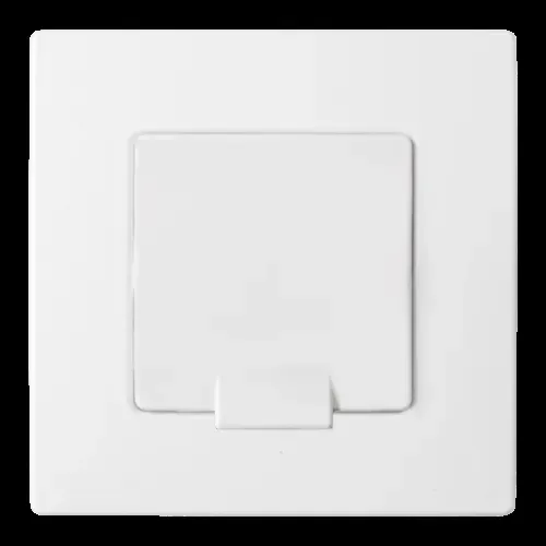 Розетка штепсельная одноместная с заземлением скрытой установки БелТИЗ Розетка РС16-008