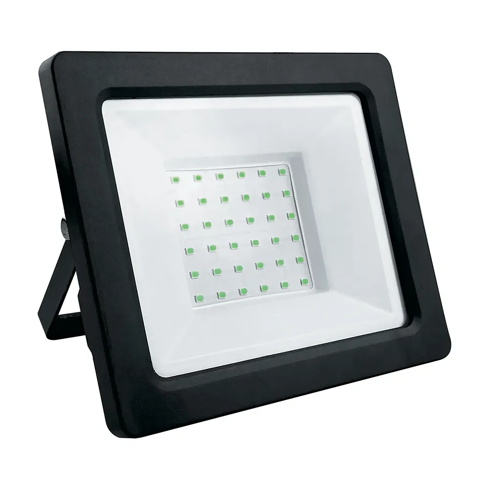 Прожектор светодиодный до-50w зеленый ip65 STEKKER 32212