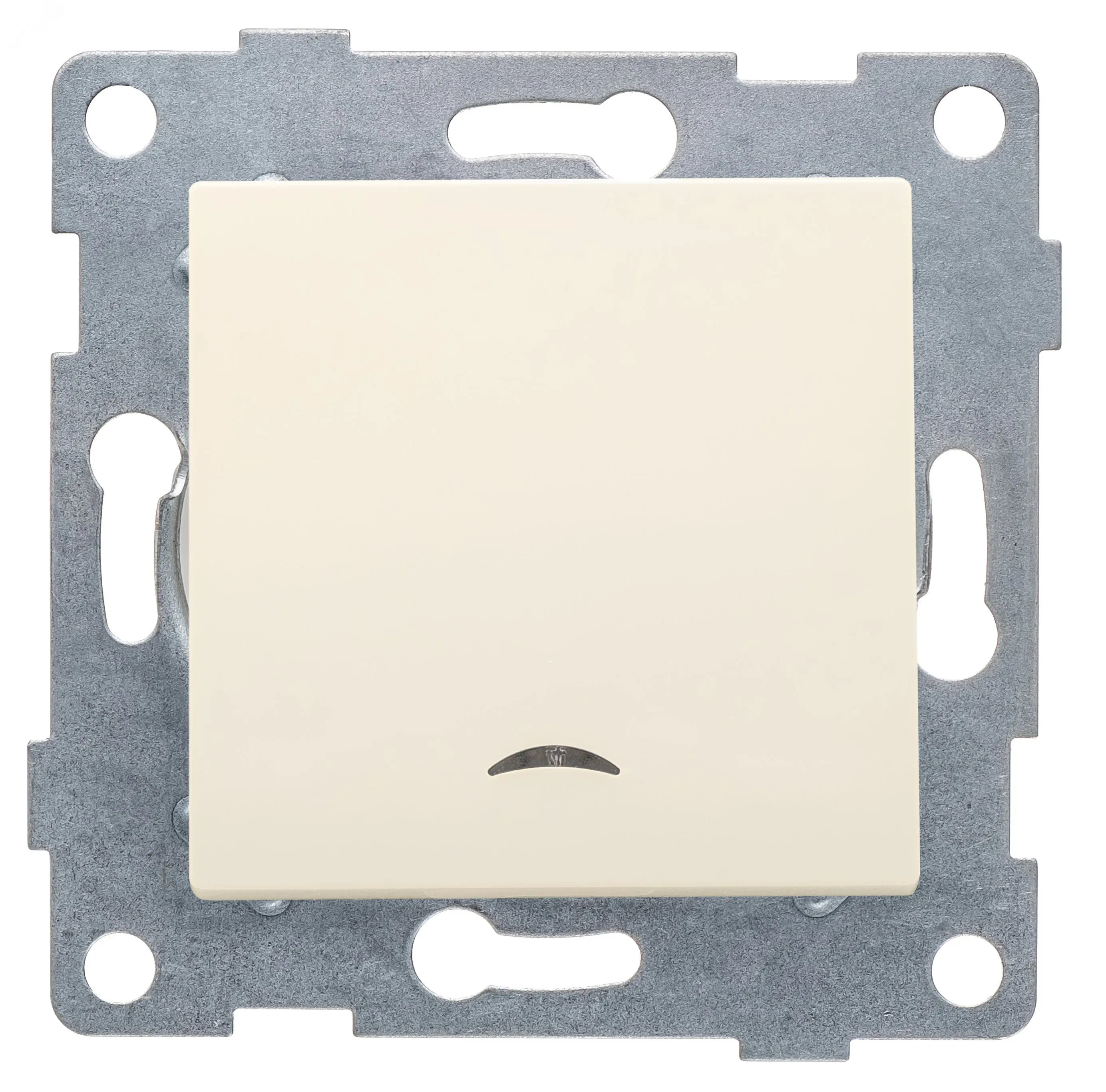 GUSI Ugra механизм выключателя 1кл. (инд), скрытая  установка,  10А, 250В. Цвет: бежевый. GUSI Electric С11В18-003