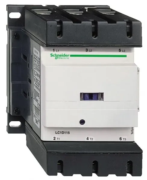Пускатель магнитный 115А ~400В 1НО+1НЗ LC1D DEKRAFT LC1D115V7