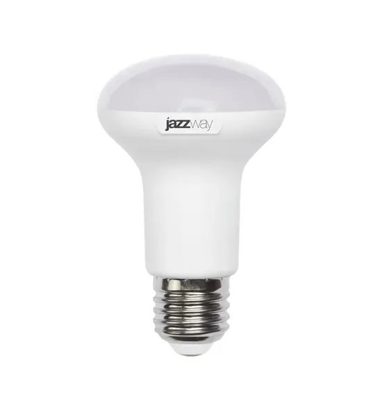 Лампа светодиодная рефлекторная led 8вт e27 r63 230/50 теплый JAZZWAY 1033642