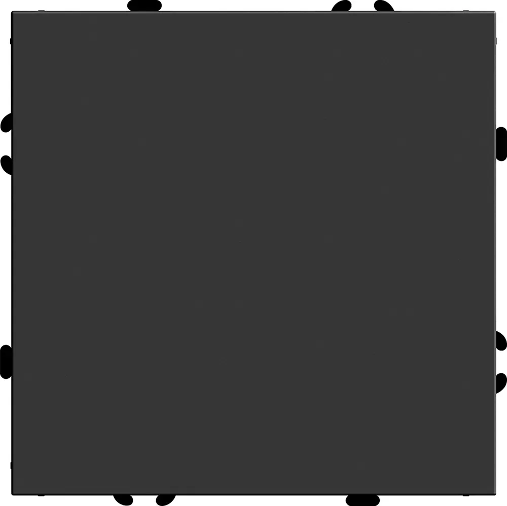 Выключатель 1-клавишный (механизм) 250В, 10А, серия Эмили, черный уголь, soft touch FERON 49839