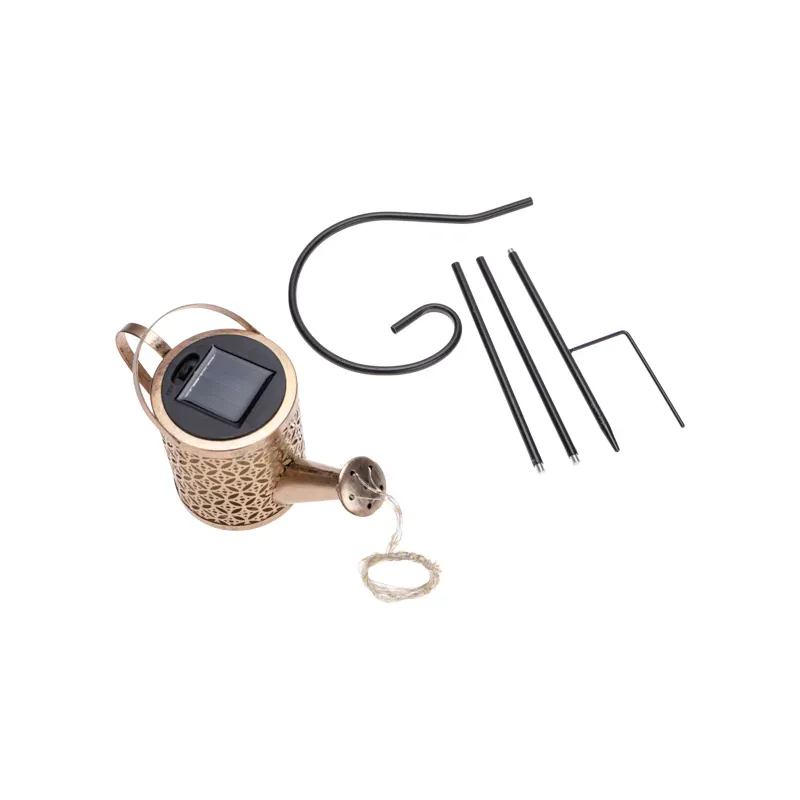 Светильник грунтовый Лейка, 3000К, встроенный аккумулятор, солнечная панель, коллекция Стамбул REXANT 602-2405