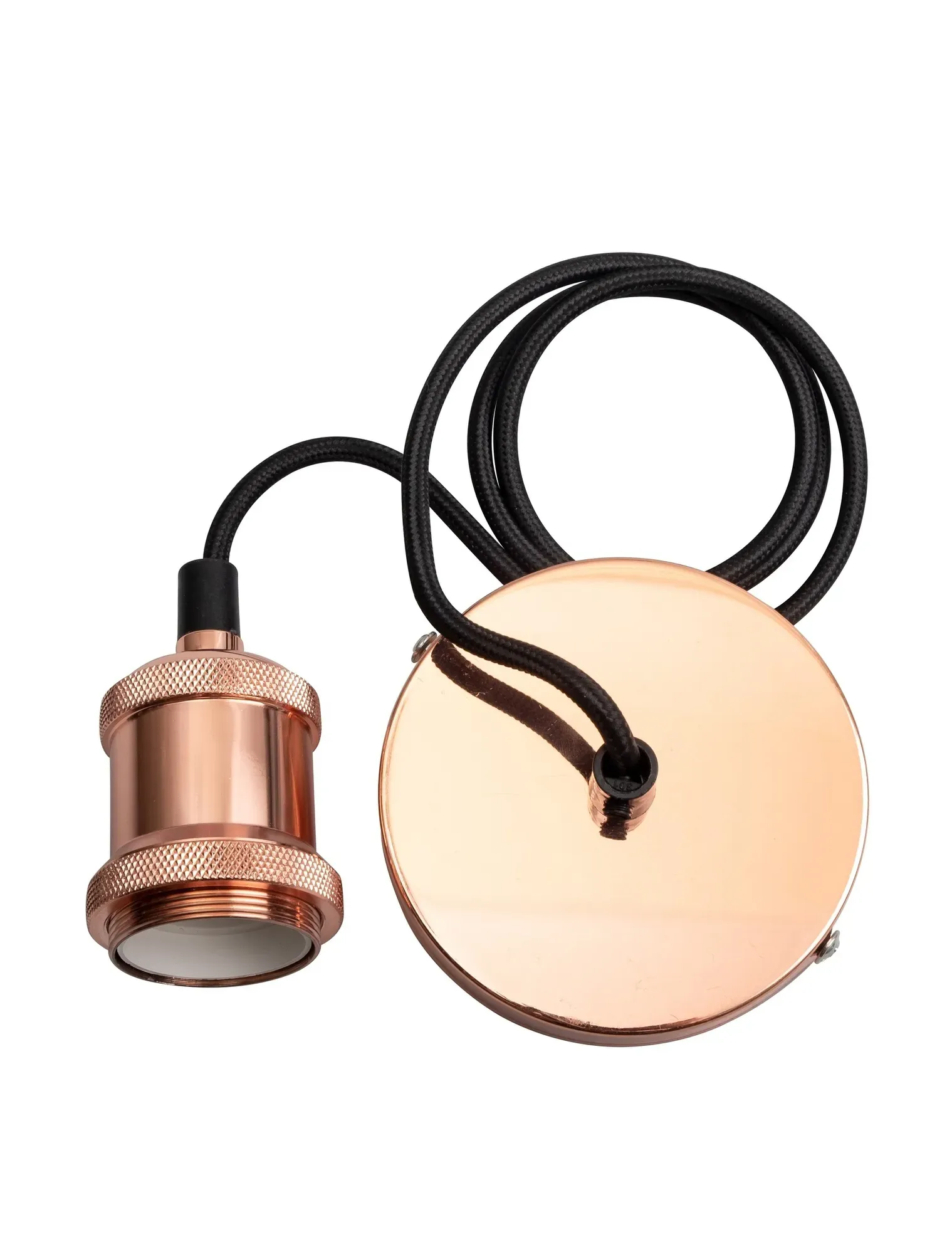 Патрон декоративный RETRO, провод 1м Е27 медь Jazzway JazzWay 5015975