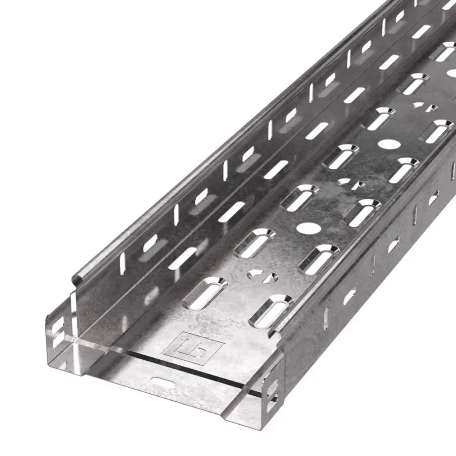 Лоток перфорированный стандарт 150х50х3000 (1,0 мм) (6 м/уп) ПРОМРУКАВ PR16.2300