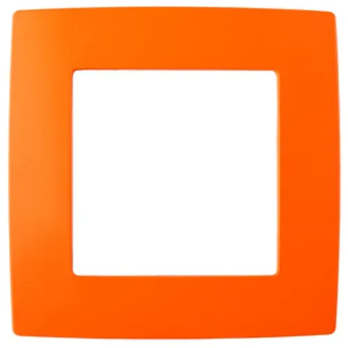 Рамка на 1 пост, Эра12, оранжевый, 12-5001-22 Б0019387