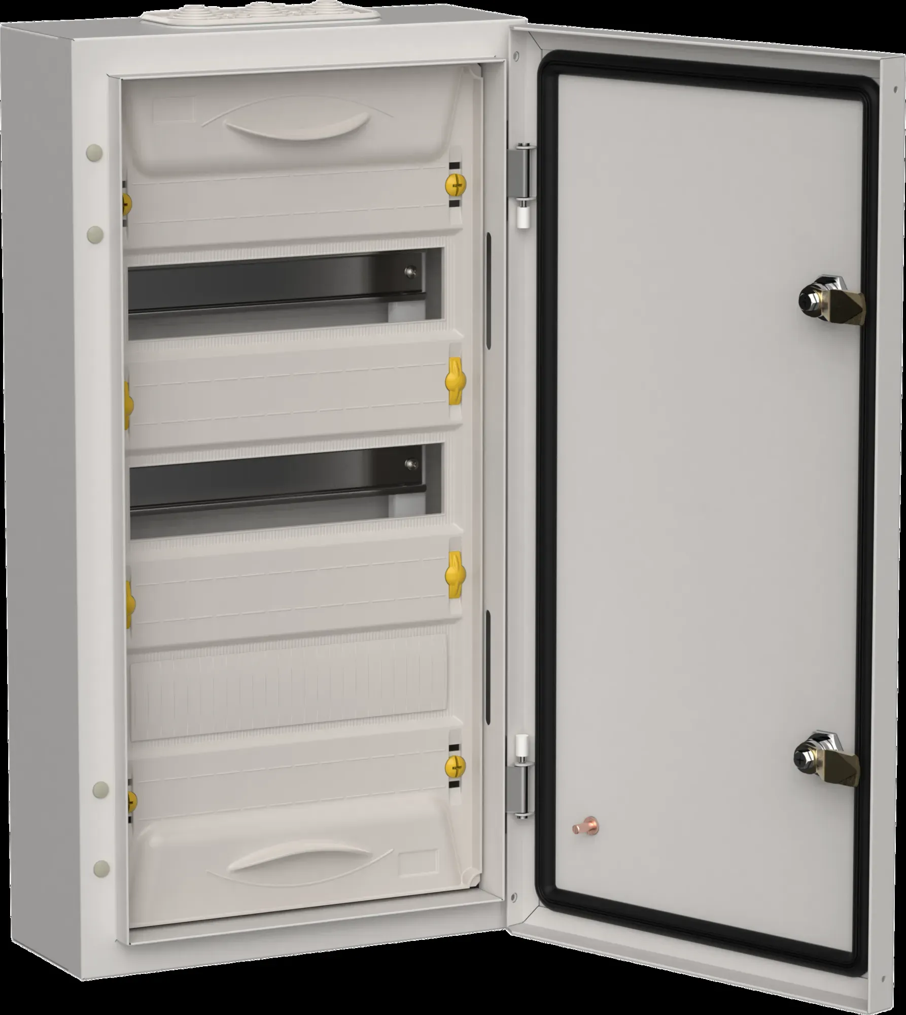 Titan 5 корпус металлический щрн-36 (1х36) 585х310х140 ip54 сер IEK TI5-50-N-036-54-7035