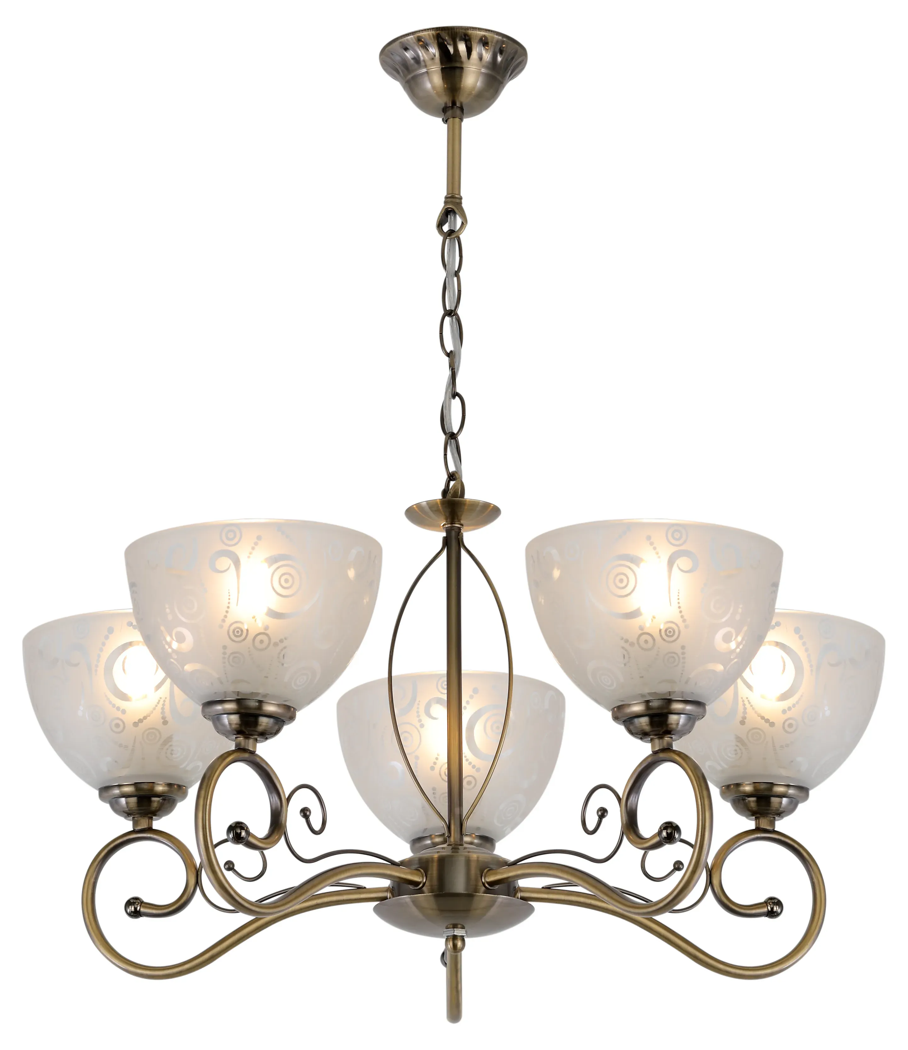 Люстра Loren 9006-205 5 * E27 40 Вт классика Rivoli Б0044455