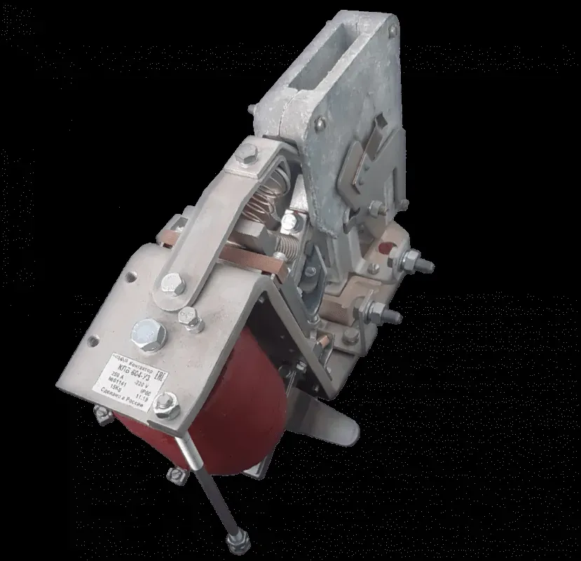 Контактор КПВ-604 У3 Uкат 220В, без плиты, з.пр., 2з1р, повт.-кр. режим работы ЧЭАЗ г.Чебоксары 106040221.01