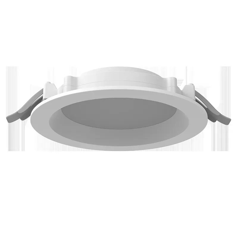 Светильник светодиодный DL-01 Pro 160 мм 25 Вт 3000 К CRI90 176x51 мм IP65/40 RAL9003 белый муар с рассеивателем опал аварийный автономный постоянного действия Вартон V1-RF-0R183-10A00-6502530