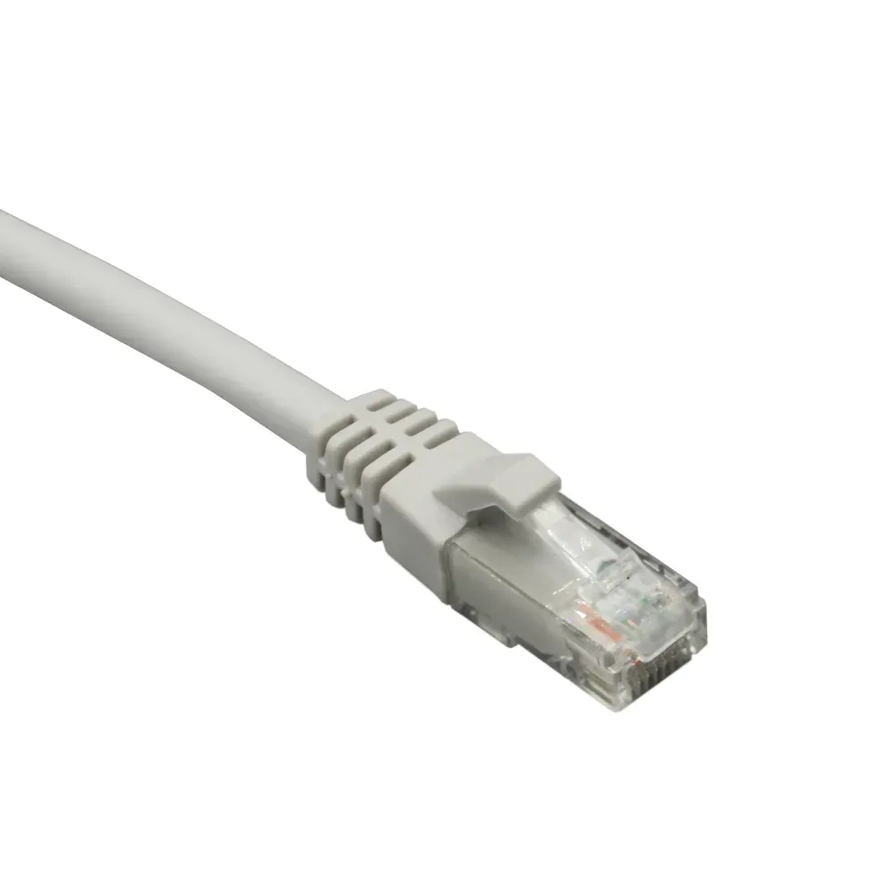 Патч-корд UTP 6 4x2 24AWG (7x0.2mm) Cu LSZH серый 1м