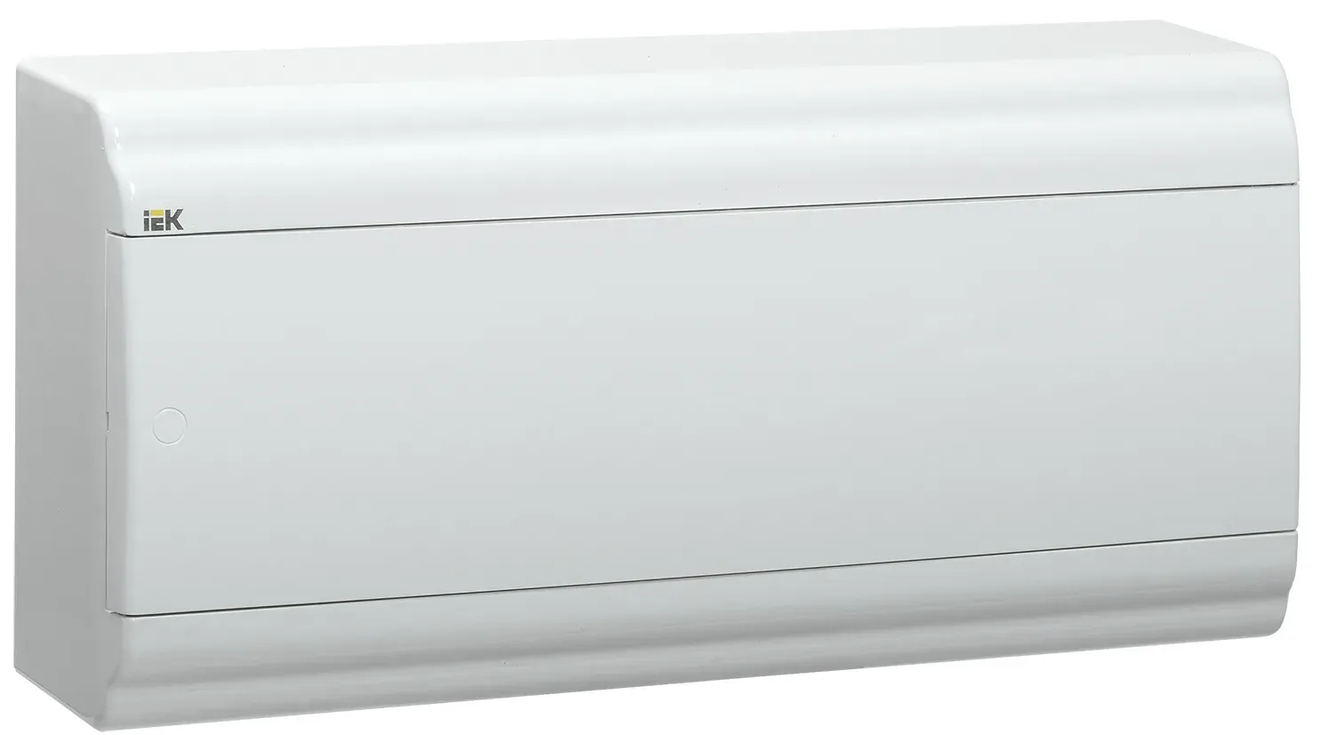 Бокс щрн-п-18 модулей навесной пластик ip41 prime белая дверь IEK MKP82-N-18-WD-41-10