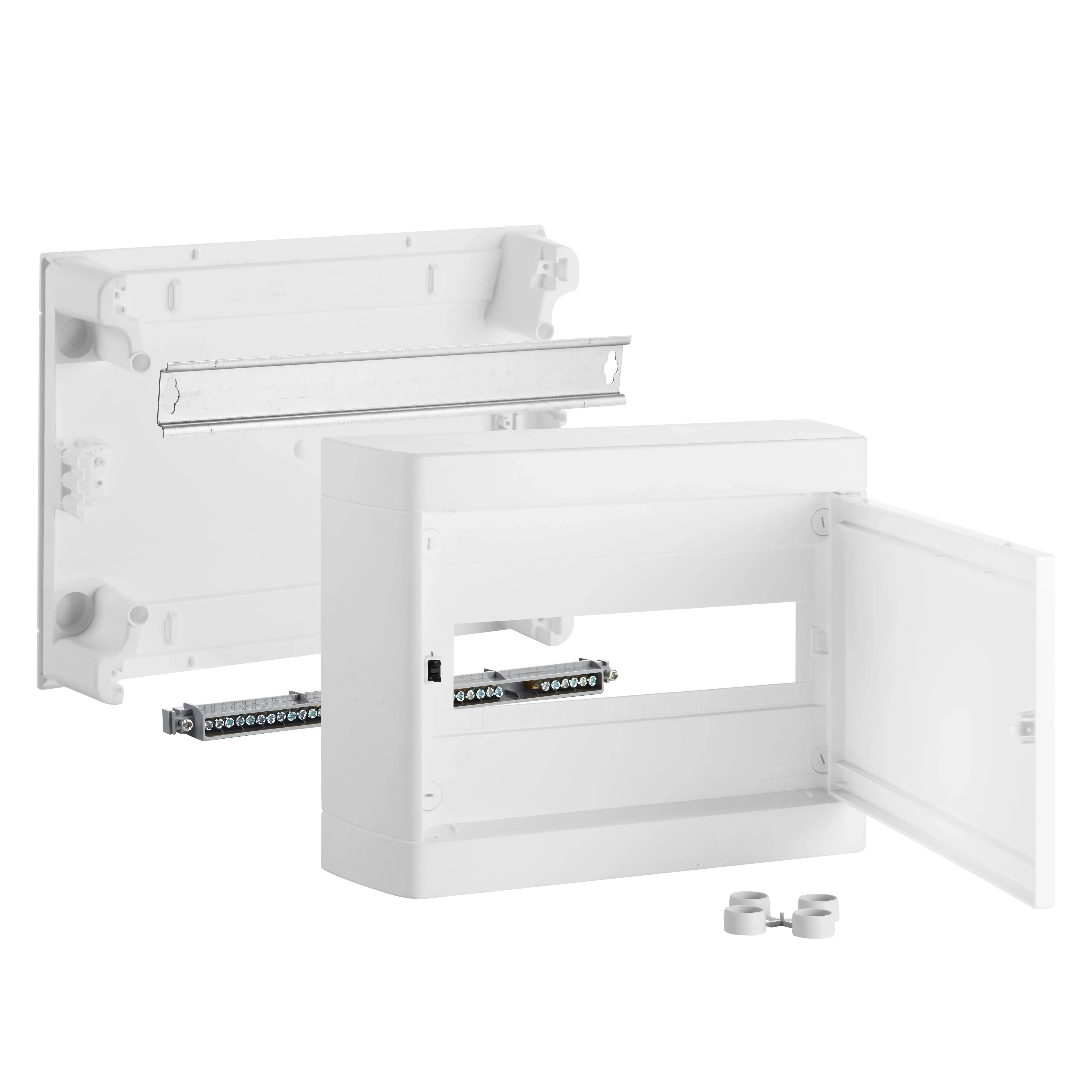 Щит распределительный навесной щрн-п-12 пластиковый белая дверь nedbox LEGRAND/DACCORD 601236