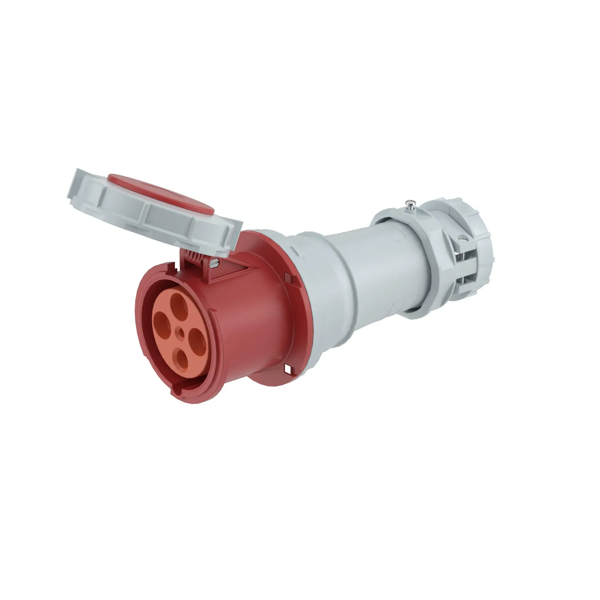 Розетка кабельная ip67 63a 3p+e 400v ДКС DIS3186346