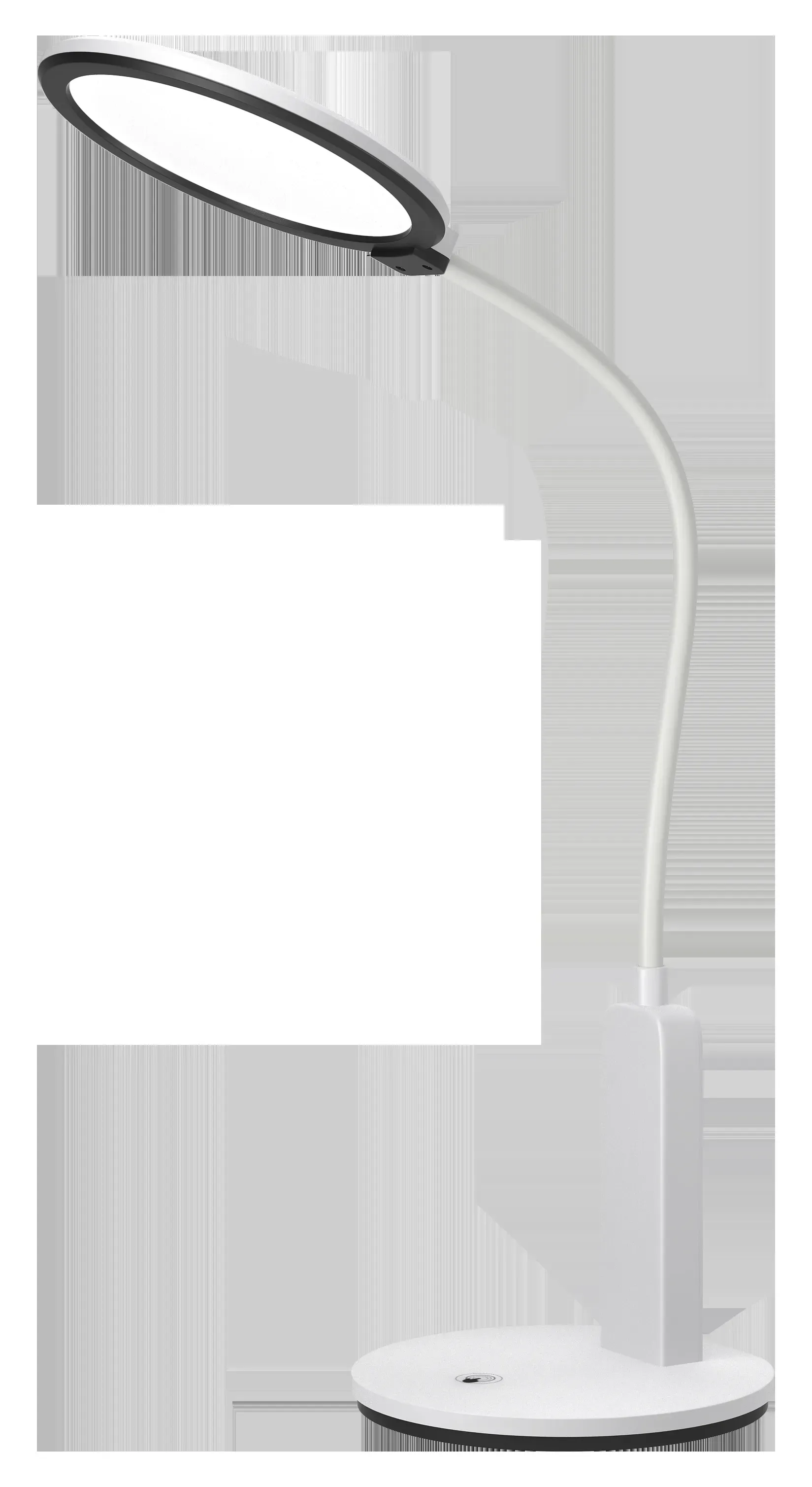 Настольная светодиодная сетевая лампа TL-17D4-W, 17 Вт, белая Росэл 24390