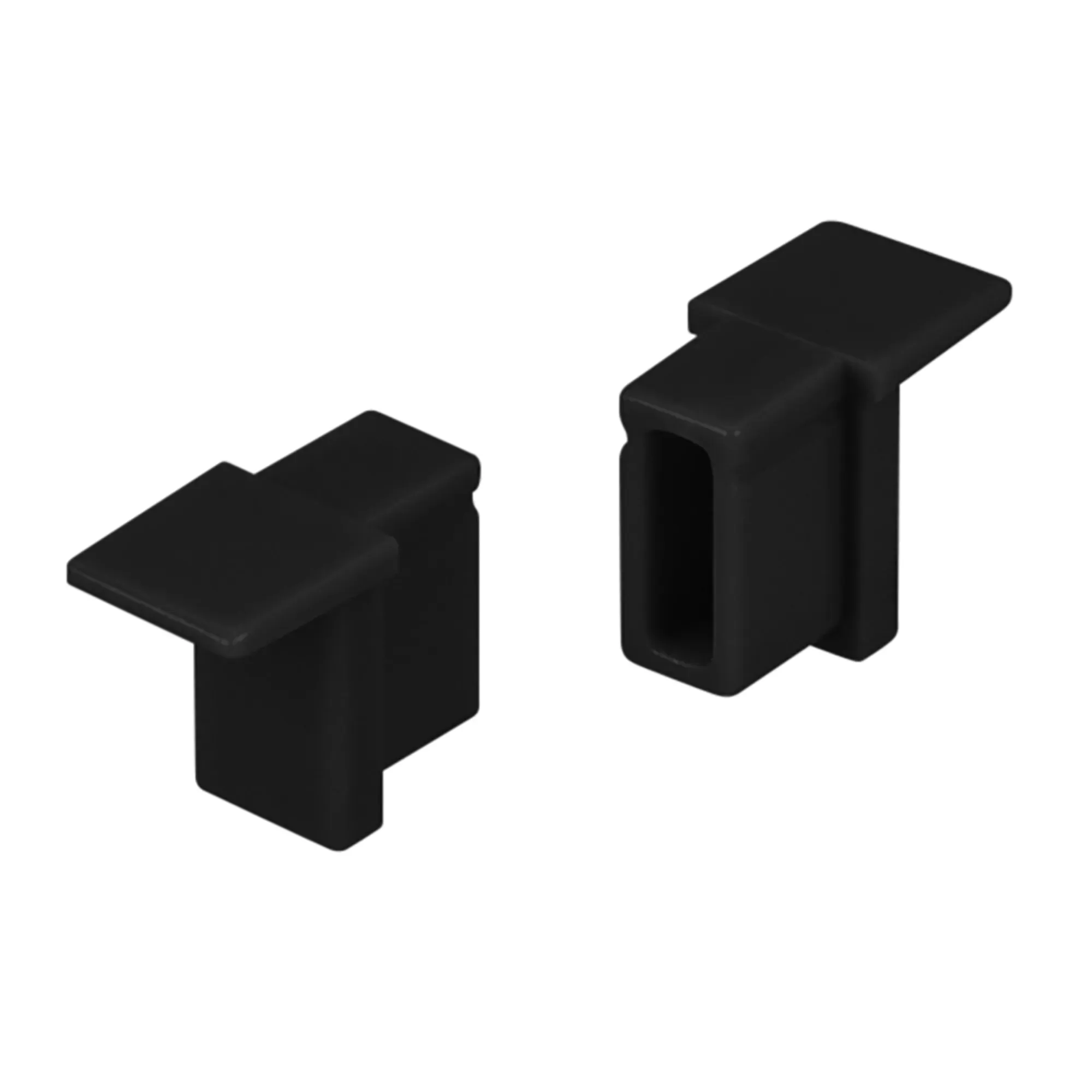 Заглушка SL-MINI-6-H9 BLACK глухая (пластик) Arlight 044088