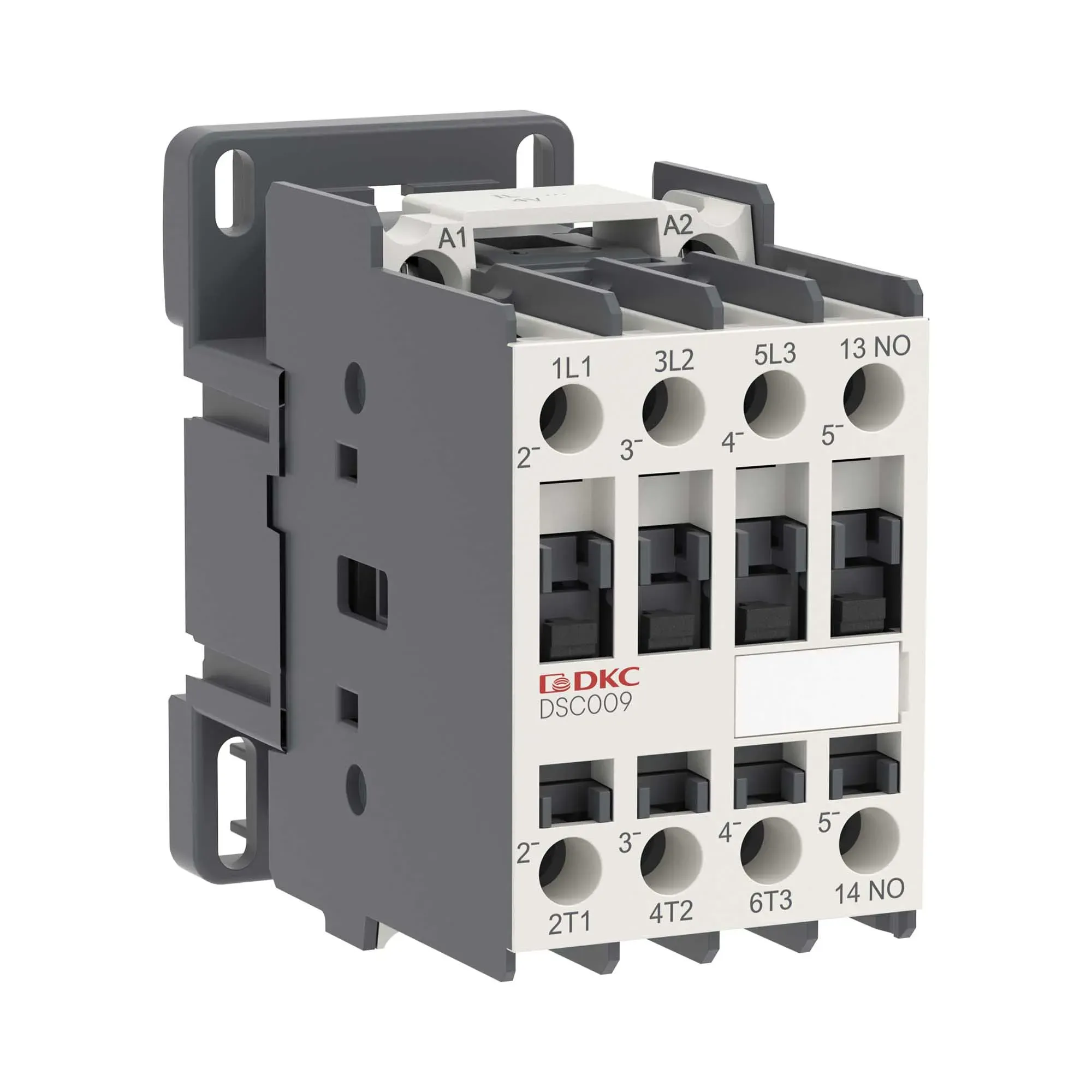 Магнитный контактор YON DSC009 9A 4кВт AC3 3P кат.220В AC 1НО DKC DSC009-3C10A230