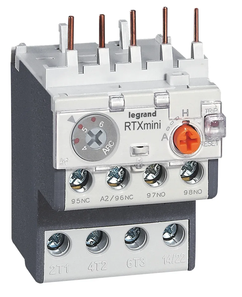 Реле тепловое RTX мини 0.63...1.0A LEGRAND 417084