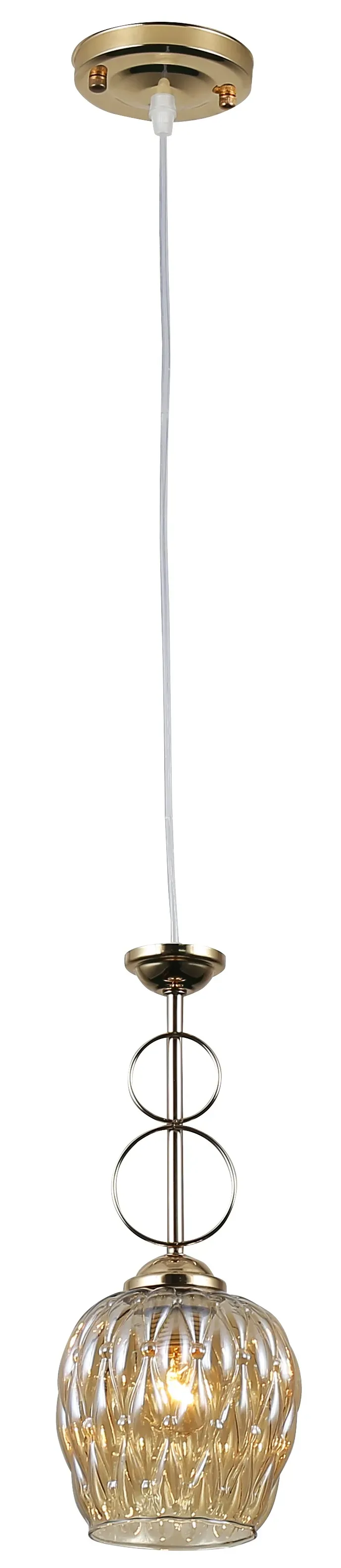 Светильник подвесной (подвес) Cindy 9119-201 1 х Е27 40 Вт модерн потолочный Rivoli Б0054738