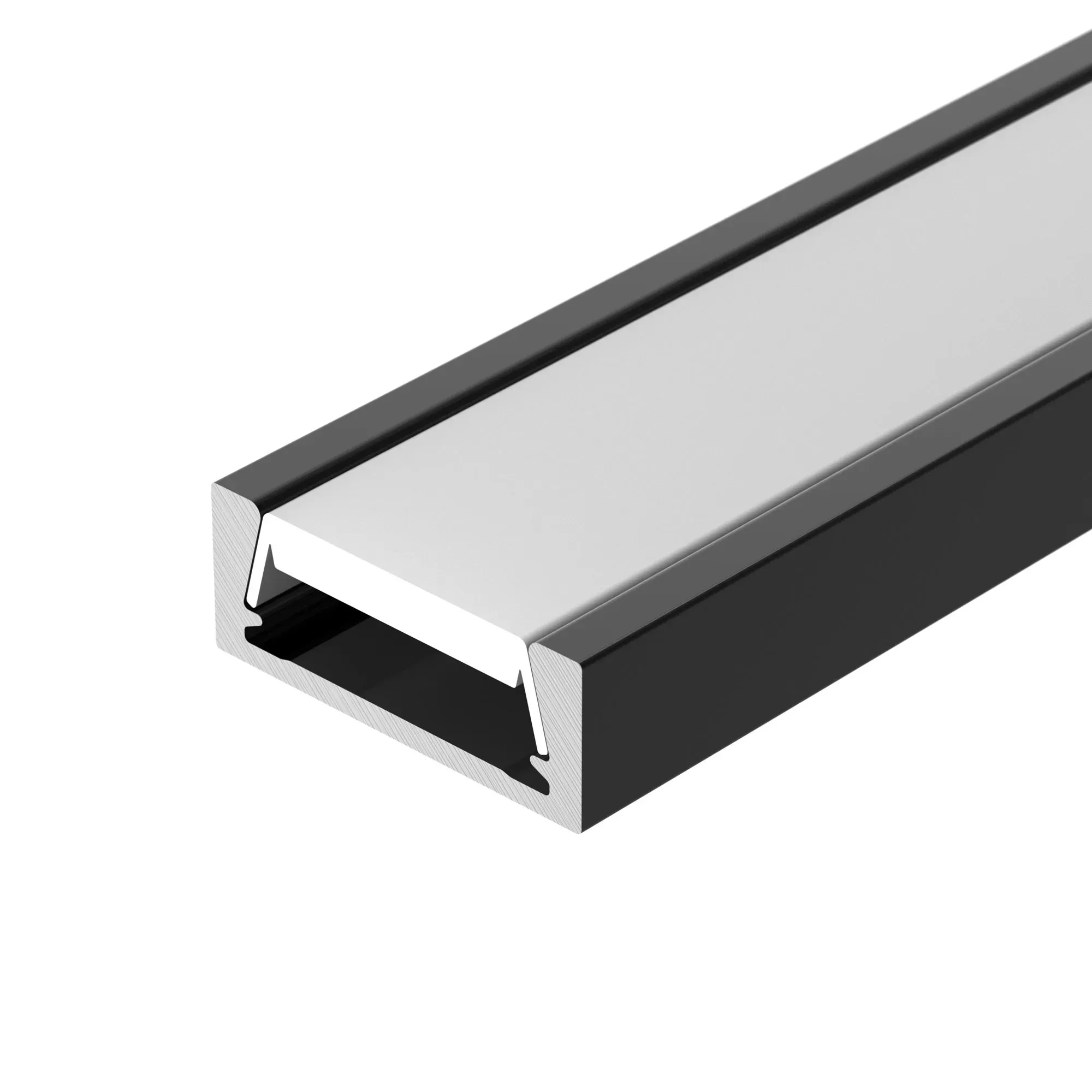 Профиль MIC-M-2000 ANOD BLACK (Алюминий) Arlight 044540